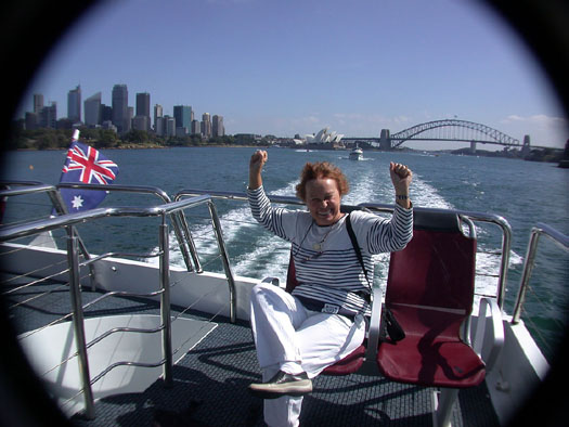 DSCN3360 Lois on Harbour Cruise