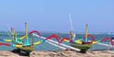 12 Two canoes on Sanur Beach