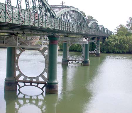9 Reflections of Bridge over Bundy River