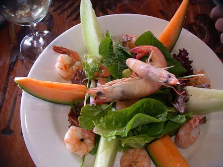 Lunch Salad on the Cairns Boardwalk