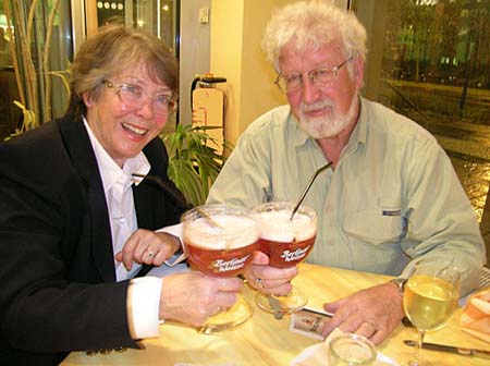 Helga and Gunter in Berlin