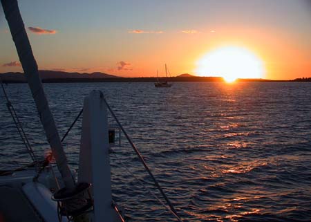 4 Approaching the Narrows at Sunrise