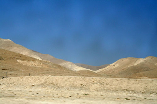 26 sand dunes on the west bank of the Jordan
