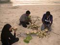 08 Making coconut drinks on the beach, Uligan, Maldives