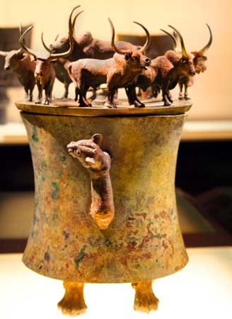 11 Vessel with Water Buffalo