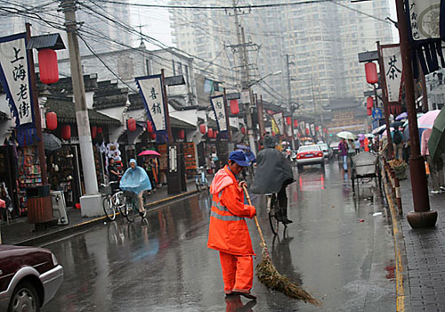 10 Just a Sweepin' in the Rain