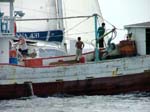 08 Fishing Boat Closes in on Pacific Bliss (courtesy Simpatica)