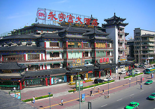 03 View of Shopping Mall from Bell Tower