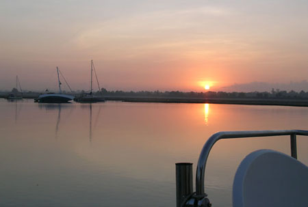 Sunrise at the Flats