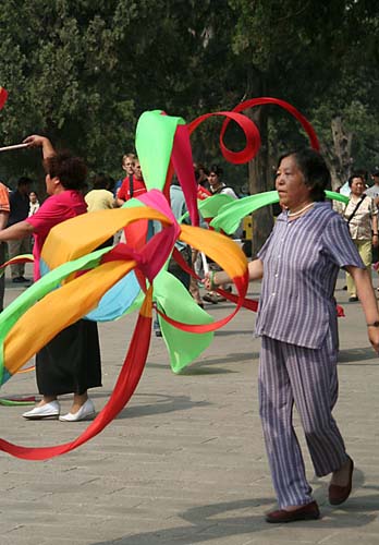 29 Exercise on the grounds of the Temple