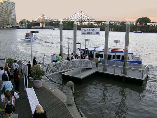 Eagle Street Pier at Dusk