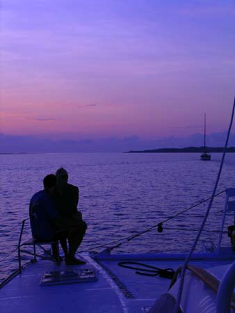 Alan and Kevin as we leave Escape R at dawn