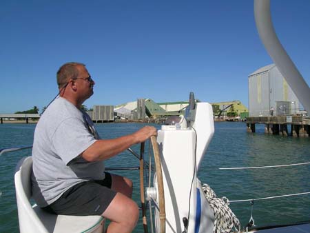 John at the Helm