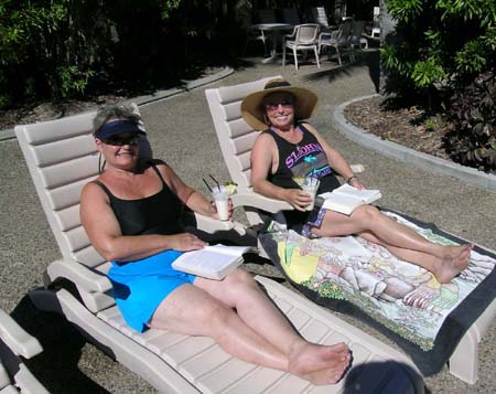 Ret and Lois Pina Colada Time! Hamilton Island
