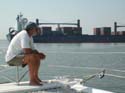 RichardatPulpitFreighterinBackgroundCartagena