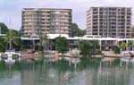 Approaching Private Dock in Cullen Bay Marina