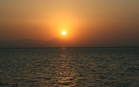 07 Finally a real sunset!