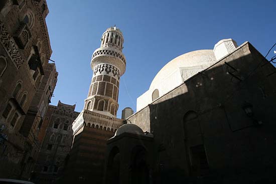 12  Minaret in Morning Shadows