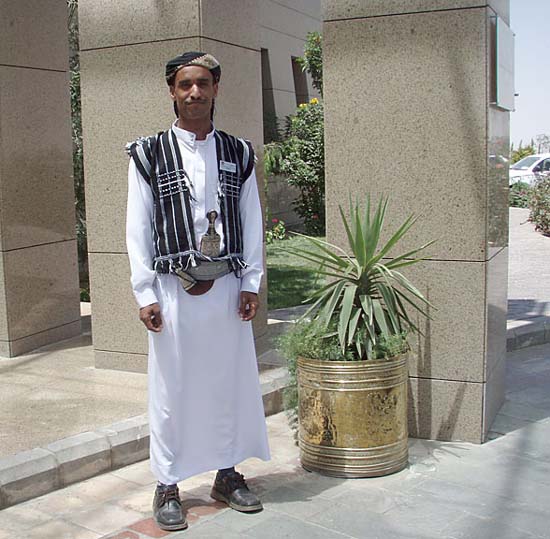 24 Hilltop Hotel Doorman, Sana'a, Courtesy Legend II