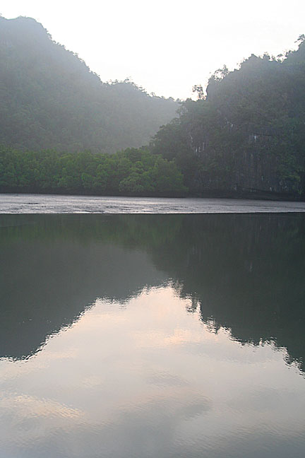 21 Fluffy reflections as the day comes alive