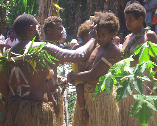 10 Applying Blood Mark